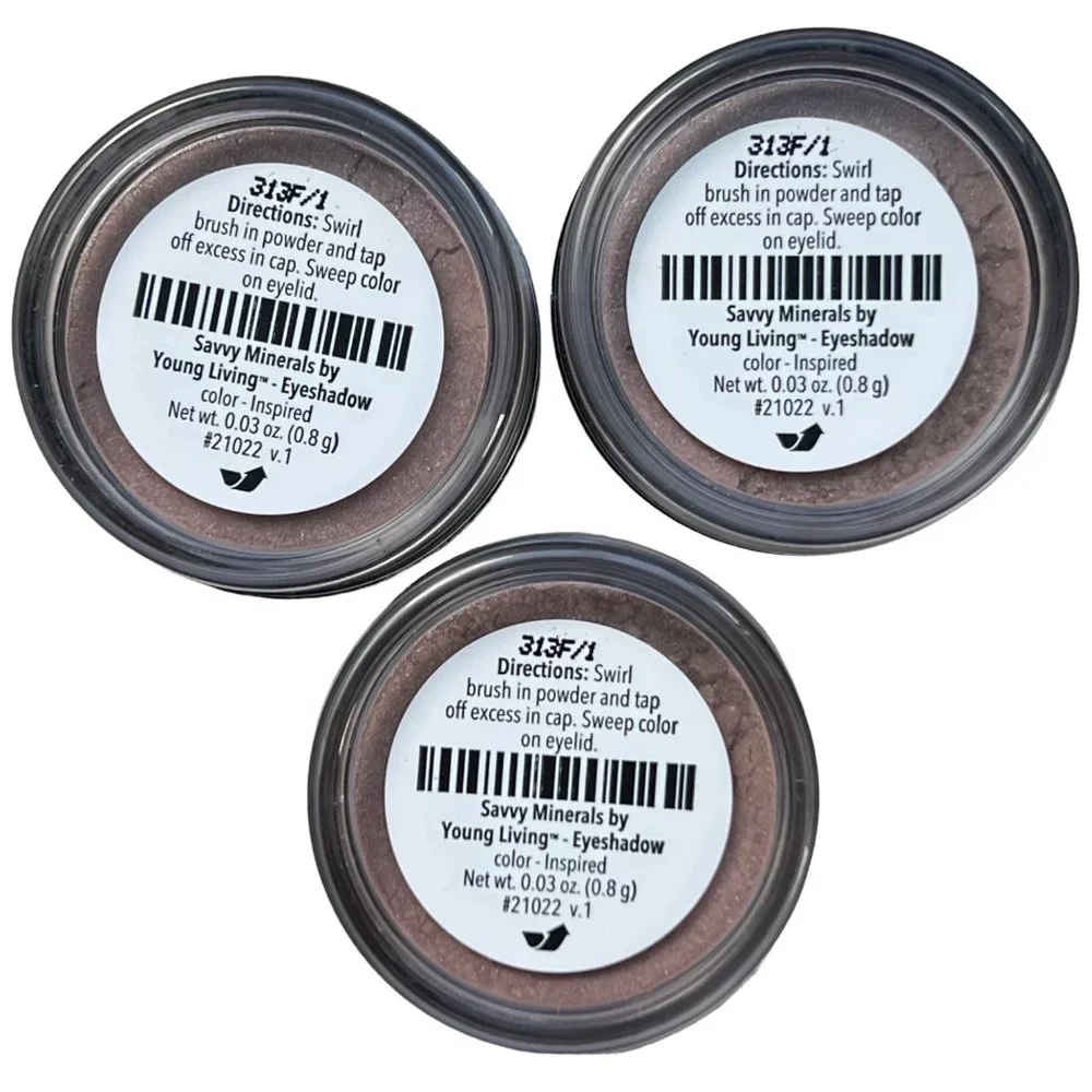 Savvy Mineral By Young Living‎ Eyeshadow Inspired Bundle of 3